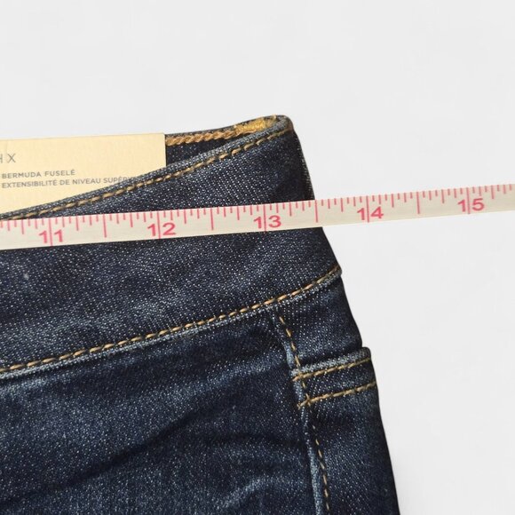 American Eagle Women's Next Level Stretch Skinny Bermuda Shorts 4 Preppy NWT - Picture 10 of 12